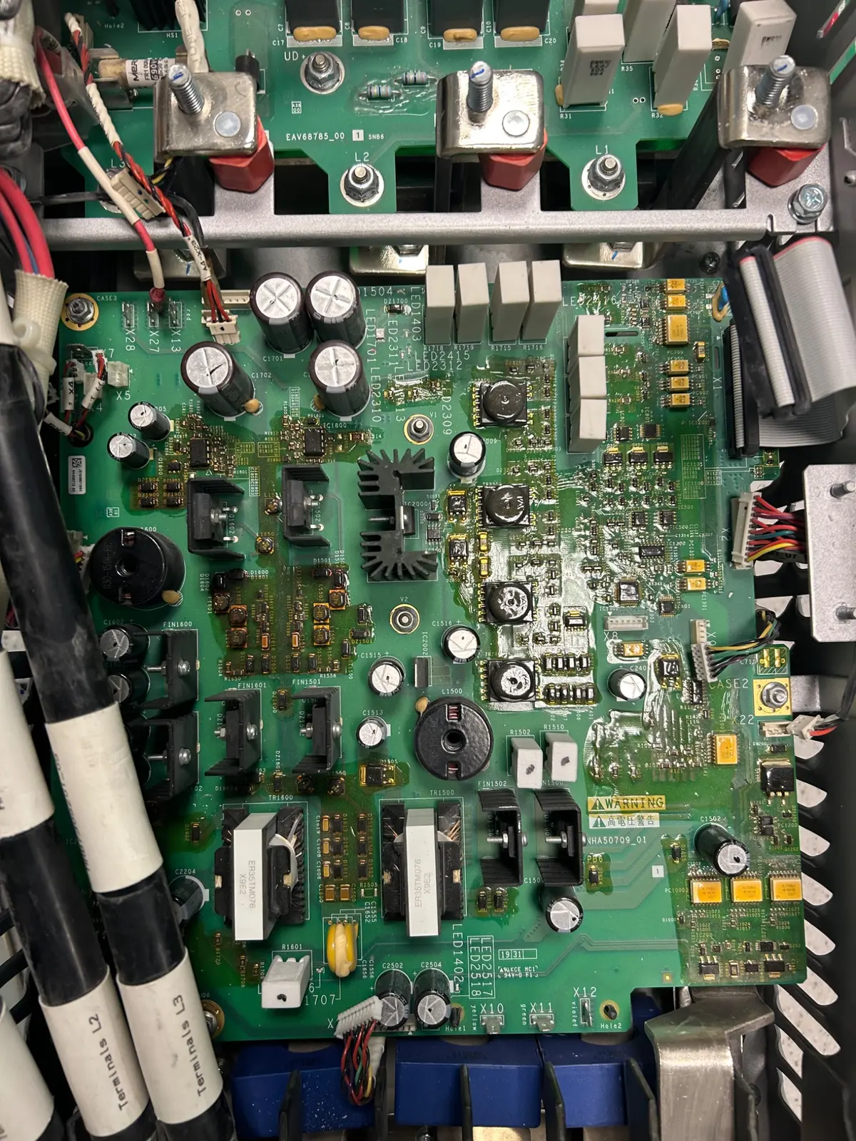 Плата цепей управления Schneider Electric Altivar 630
